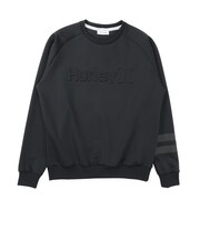 ハーレー(HURLEY)ゴルフウェア ライト ワンアンドオンリー クルーネックスウェット MGFL262063-BKBK