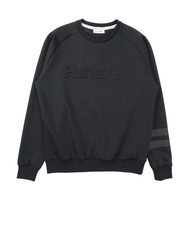 ハーレー（HURLEY）ゴルフウェア ライト ワンアンドオンリー クルーネックスウェット MGFL262063-BKBK