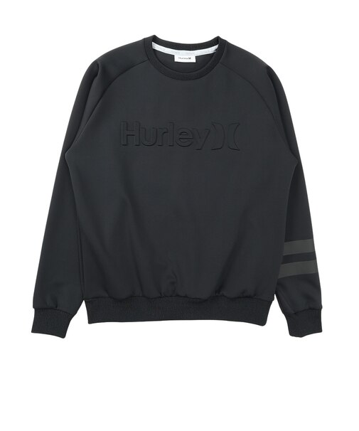 ハーレー（HURLEY）ゴルフウェア ライト ワンアンドオンリー クルーネックスウェット MGFL262063-BKBK