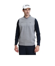 マンシングウエア（MUNSINGWEAR）ゴルフウェア ハイブリッドVネックニットベスト MG6FVE35M GY00