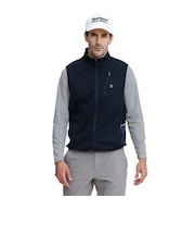 マンシングウエア(MUNSINGWEAR)ゴルフウェア 防風ストレッチカットソーベスト MG6FVE32M NV00