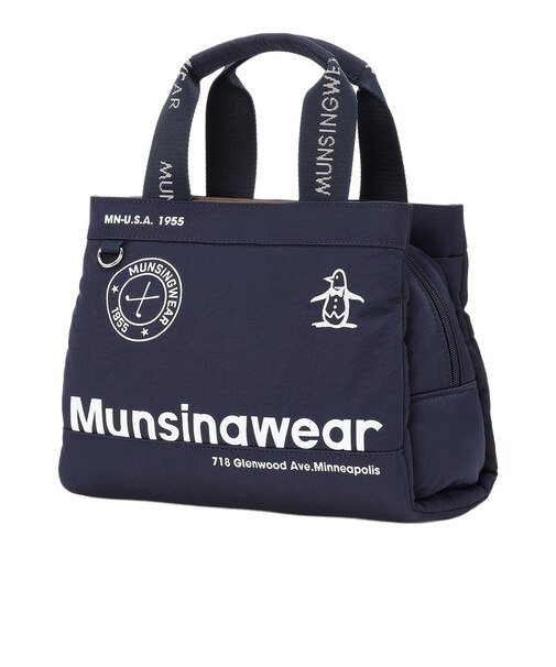 マンシングウエア（MUNSINGWEAR）ナイロンあおりポケットカートバッグ MG6FTT43U NV00