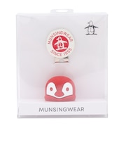 マンシングウエア（MUNSINGWEAR）ペンギンフェイスマーカークリップ付 MG6FAZ70U RD00
