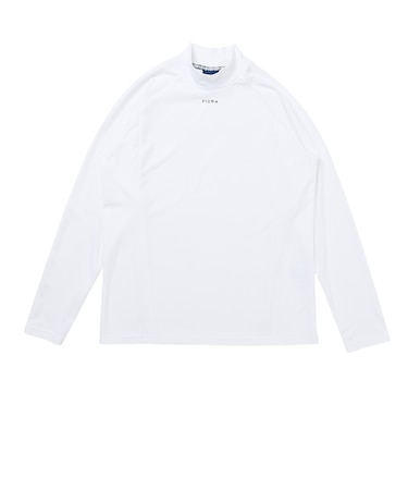 フィドラ（FIDRA）ゴルフウェア ウラピーチモックネックシャツ FD5WUG14 WHT