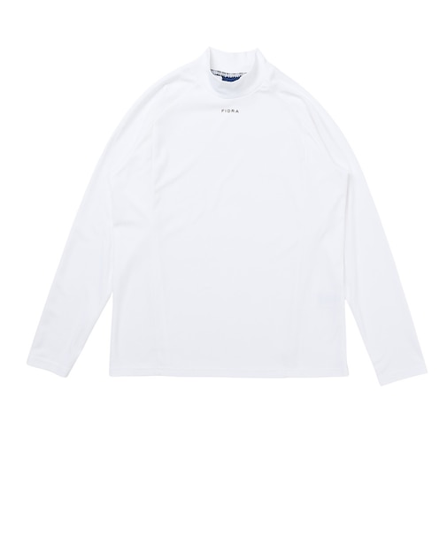 フィドラ（FIDRA）ゴルフウェア ウラピーチモックネックシャツ FD5WUG14 WHT