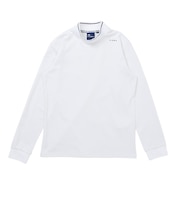 フィドラ(FIDRA)ゴルフウェア ハツネツスムースモックネックシャツ FD5WUG16 WHT