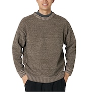 ロサーセン（ROSASEN）ゴルフウェア モールヤーン リバーシブルニット 044-16011-26AW-027