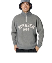 ロサーセン（ROSASEN）ゴルフウェア ハーフジップロゴニット 044-16013-26AW-015