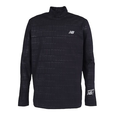 ニューバランス（new balance）ゴルフウェア 長袖モックネックプルオーバー 012-6267009-010