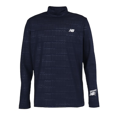 ニューバランス（new balance）ゴルフウェア 長袖モックネックプルオーバー 012-6267009-120