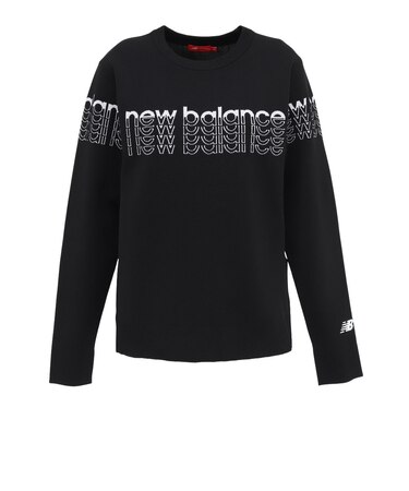 ニューバランス（new balance）ゴルフウェア クルーネックニットプルオーバー 012-6270502-010