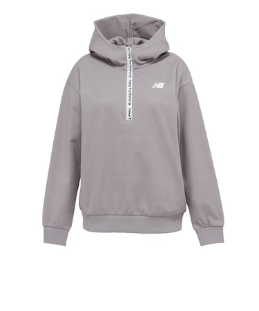 ニューバランス（new balance）ゴルフウェア スウェットハーフジッププルオーバーフーディ 012-6262502-020