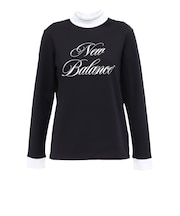 ニューバランス(new balance)ゴルフウェア 長袖モックネックプルオーバー 012-6267505-010
