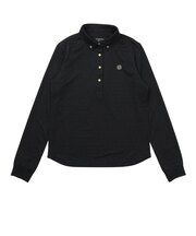 セントアンドリュース(ST.ANDREWS)ゴルフウェア SAロゴジャガード長袖シャツ 043-6261952-010