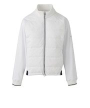 フィドラ(FIDRA)ゴルフウェア 中綿ハイブリッド フルジップジャケット FD5WUY19 WHT