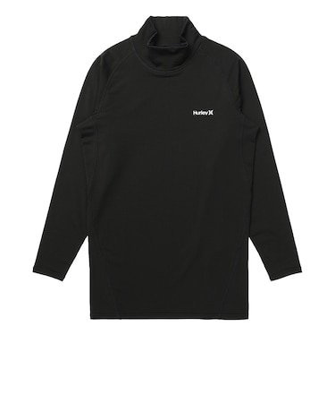 ハーレー（HURLEY）PHANTOM ワッフルインナー モックネック MGIW262050P-BLK