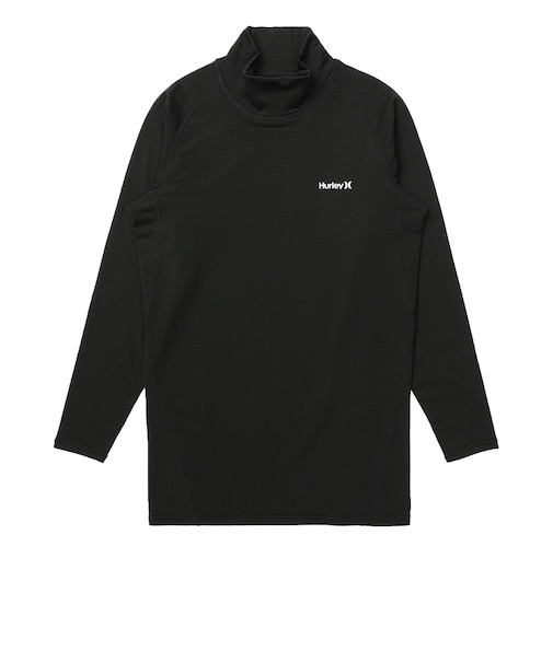 ハーレー（HURLEY）PHANTOM ワッフルインナー モックネック MGIW262050P-BLK