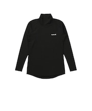 ハーレー(HURLEY)PHANTOM ワッフルインナー モックネック WGIW262020P-BLK