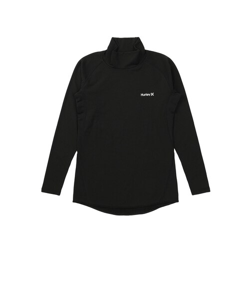 ハーレー（HURLEY）PHANTOM ワッフルインナー モックネック WGIW262020P-BLK