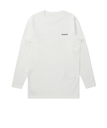 ハーレー（HURLEY）PHANTOM ワッフルインナー クルーネック MGIW262052P-WHT