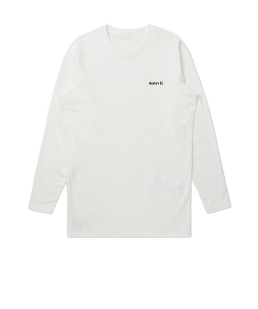 ハーレー（HURLEY）PHANTOM ワッフルインナー クルーネック MGIW262052P-WHT