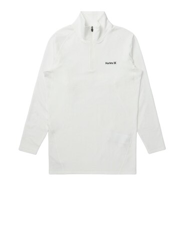 ハーレー（HURLEY）PHANTOM ワッフルインナー ハーフジップ MGIW262053P-WHT