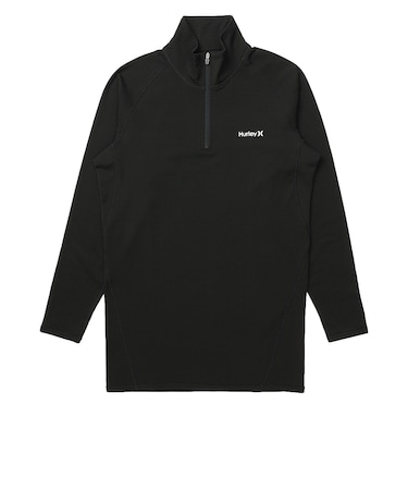 ハーレー（HURLEY）PHANTOM ワッフルインナー ハーフジップ MGIW262053P-BLK