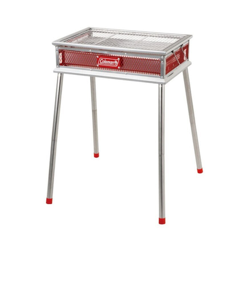 コールマン　ステンレス製レッド大型グリル コールマン（Coleman）BBQグリル クールスパイダー ステンレスグリル