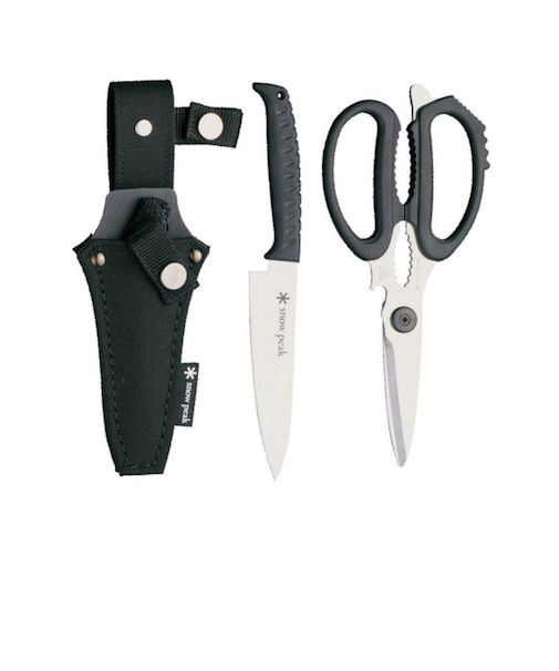 スノーピーク（snow peak）キッチンシザーズセット Kitchen Scissors GK-100 キッチンバサミ
