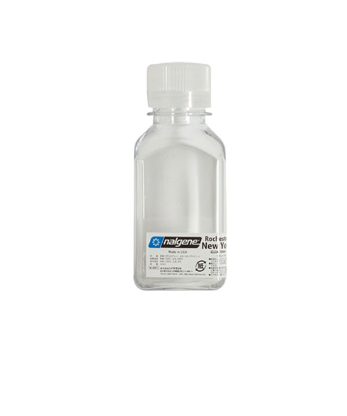 ナルゲン（nalgene）細口角透明ボトル 250ml 91109 調味料入れ キャンプ バーベキュー