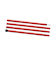 スノーピーク（snow peak）ウイングポールレッド 240cm TP-002RD キャンプ用品 タープ アクセサリ