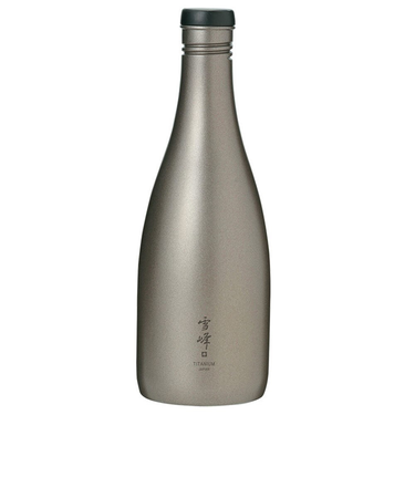 スノーピーク(snow peak)酒筒 (さかづつ) Titanium Sake Bottle Titanium TW-540 日本酒 ボトル 保冷