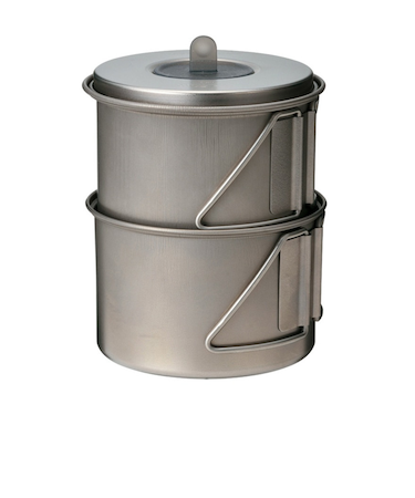 スノーピーク（snow peak）ソロセット 極 チタン Mini Solo Cook Set Titanium SCS-004TR キャンプ用品 調理器具