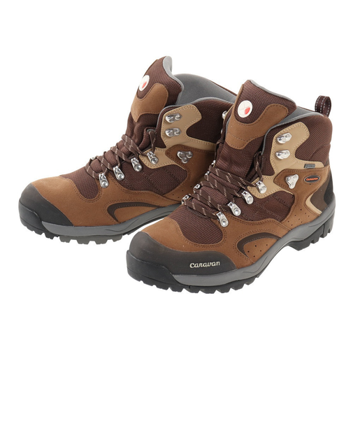キャラバン(Caravan)ゴアテックス アウトドア ブーツ トレッキングシューズ 登山靴 C1-02S 0010106-440 ブラウン 軽量 防水 入門者…