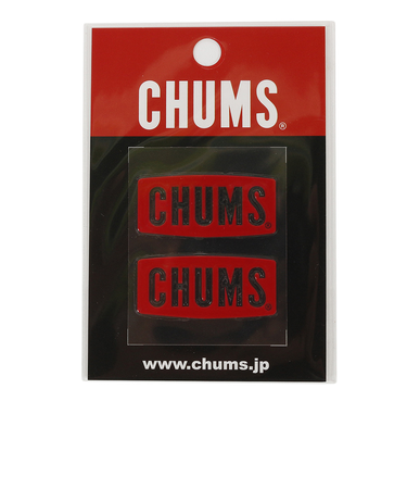 チャムス（CHUMS）ロゴ エンボス ステッカー CH62-1125-R001-00