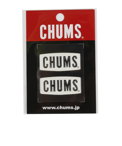 チャムス（CHUMS）ロゴ エンボス ステッカー CH62-1125-W001-00