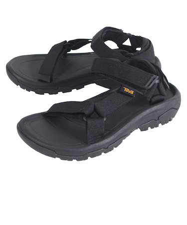 テバ（Teva）サンダル ハリケーンXLT 2 ブラック 1019235-BLK ストラップサンダル 面ファスナー 日常履き タウン アウトドア