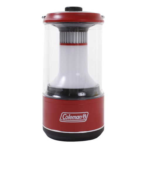 コールマン（Coleman）防水 ランタン 約30時間点灯 バッテリーガード LED ランタン 600 レッド 2000034239 防災 防災用品 非常用 …