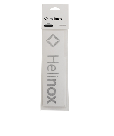 ヘリノックス（Helinox）ロゴステッカーL ブラック 19759015001007
