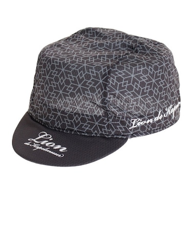 サイクルキャップ ソフトバイザー ガゼル ブラック licap036