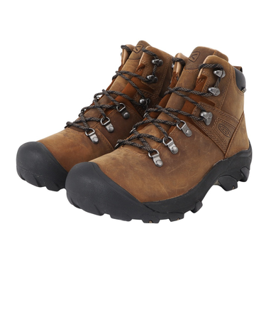 キーン（KEEN）トレッキングシューズ ハイカット 登山靴 ピレニーズ 1002435 ブラウン 防水