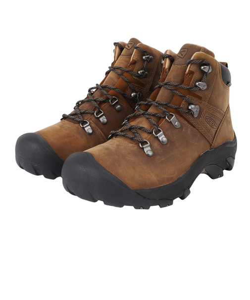 キーン（KEEN）トレッキングシューズ ハイカット 登山靴 ピレニーズ 1002435 ブラウン 防水