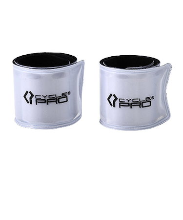 サイクルプロ（CYCLE PRO）クルクルバンド ネオン ホワイト CP-RB2319-WH 自転車 ズボンバンド