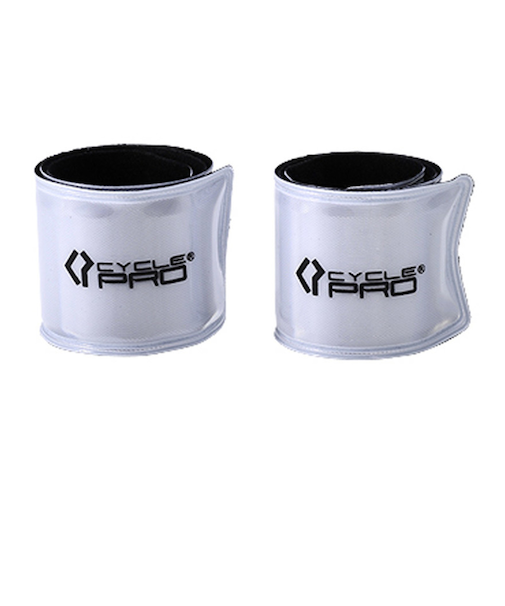 サイクルプロ（CYCLE PRO）クルクルバンド ネオン ホワイト CP-RB2319-WH 自転車 ズボンバンド