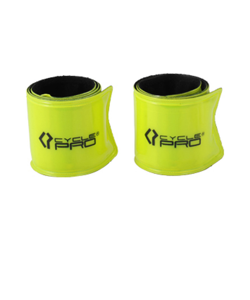 サイクルプロ（CYCLE PRO）クルクルバンド ネオン イエロー CP-RB2319-YE 自転車 ズボンバンド