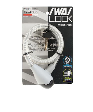 IWAI（IWAI）ワイヤーロック 12/900mm TY-4505L-CLR