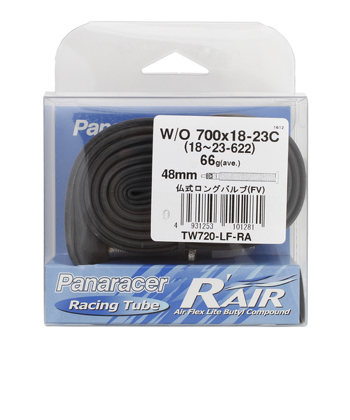 パナレーサー（PANARACER）R-AIR 700×18-23C 48mm TW720-LF-RA タイヤチューブ