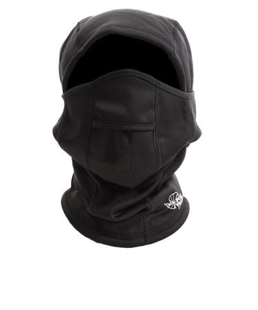 POLEWARDS(POLEWARDS)ポーラテック バラクラバ マスク付き ブラック PW27FJ56 BLK フェイスマスク アウトドア キャンプ レジャー