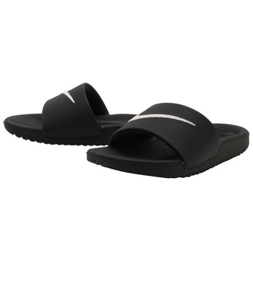 ナイキ(NIKE)ジュニア サンダル カワ スライド GS/PS ブラック 819352 001 シャワサン レジャー 水遊び プール ビーチ キャンプクール…
