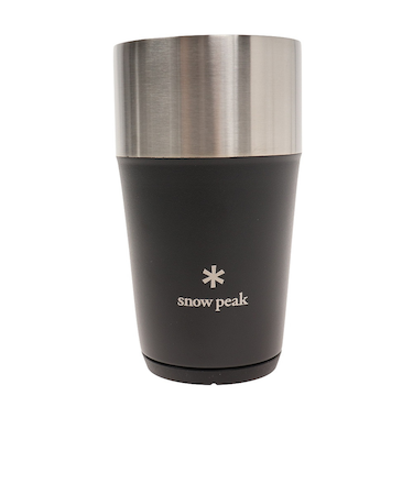 スノーピーク（snow peak）真空断熱 350ml缶にぴったり マグカップ サーモタンブラー 470ml TW-470-BK BBQ
